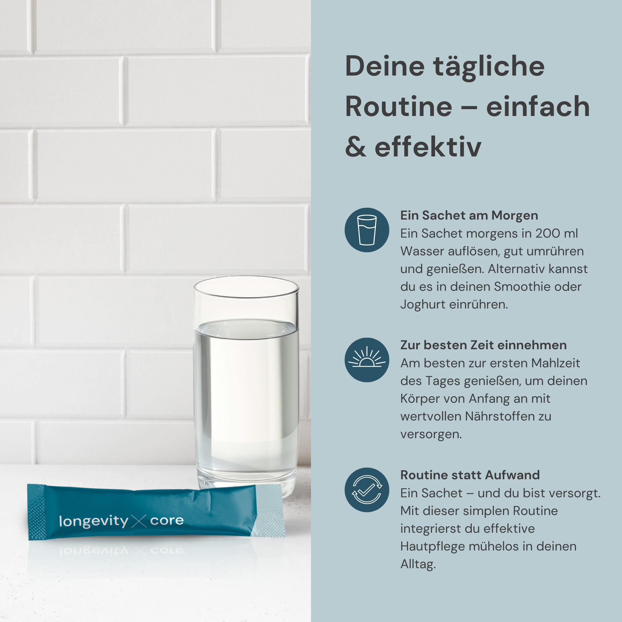 Longevity X Core | Daily Vitality Boost